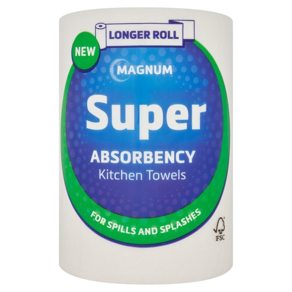 Magnum Super Absorbency Kitchen Towels 1 Roll