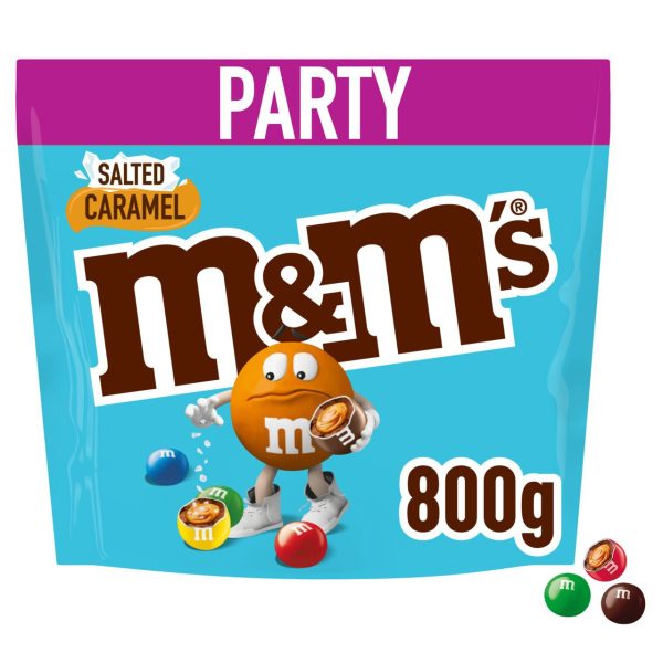 M&M's Salted Caramel Chocolate Bites Pouch Bag