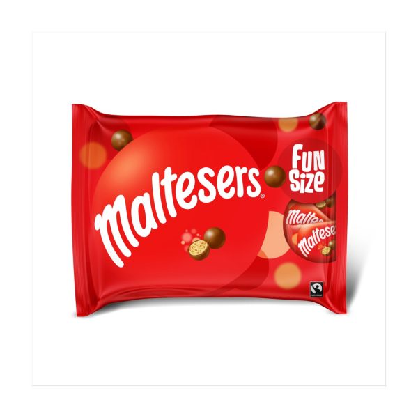 Maltesers Milk Chocolate & Honeycomb Funsize Snack Bags Fairtrade