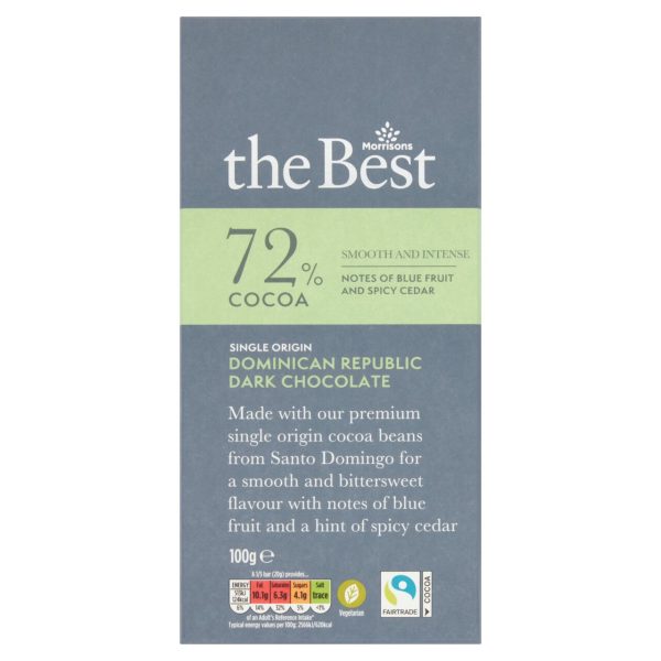 The Best 72% Cocoa Dominican Republic Dark Chocolate