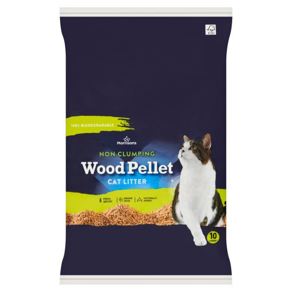 Non Clumping Wood Pellet Cat Litter