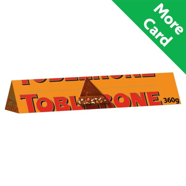 TOBLERONE orange twist chocolate