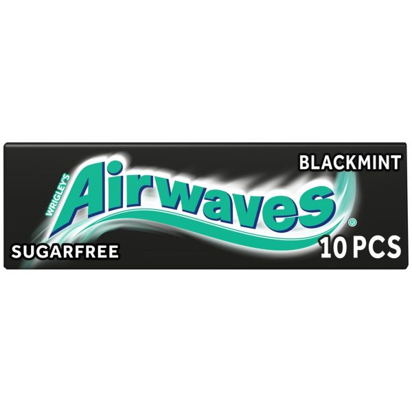 Wrigley's Airwaves Black Mint 10 Pieces