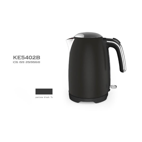 Siena Black Kettle 1.7 Litre