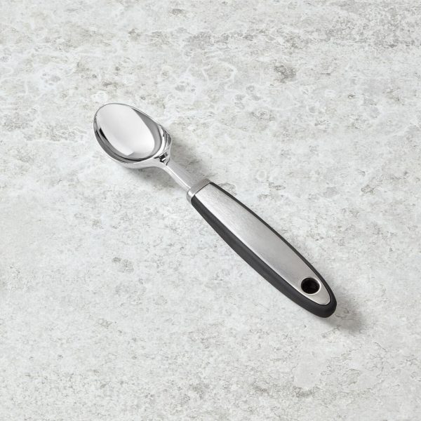 Soft Grip Handled Stainless Steel Scoop