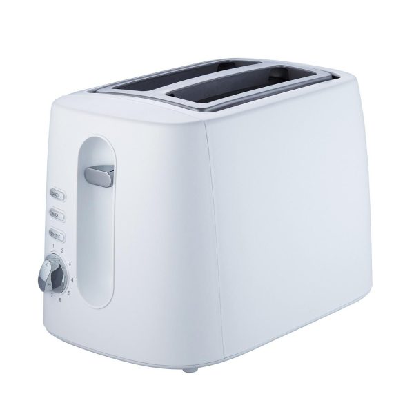 Nutmeg Home Classic 2 Slice Toaster White