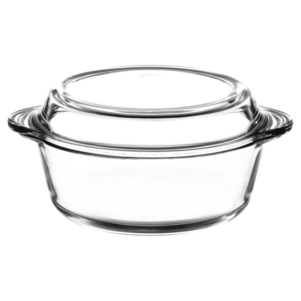 Nutmeg Home Glass Casserole Dish 2.1l