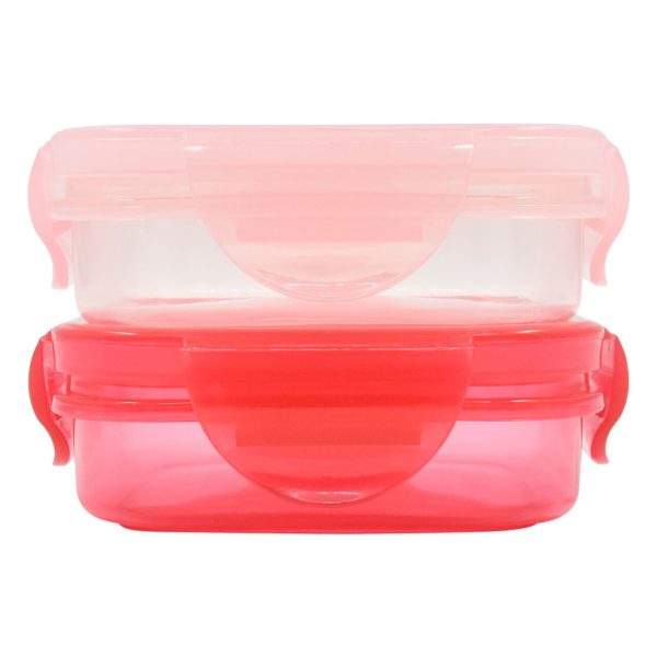 Nutmeg Home Snack Pots Pink