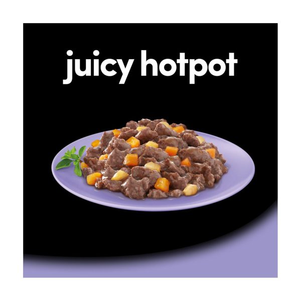 Cesar Juicy Hotpot Adult Wet Dog Food Trays Mixed in Gravy