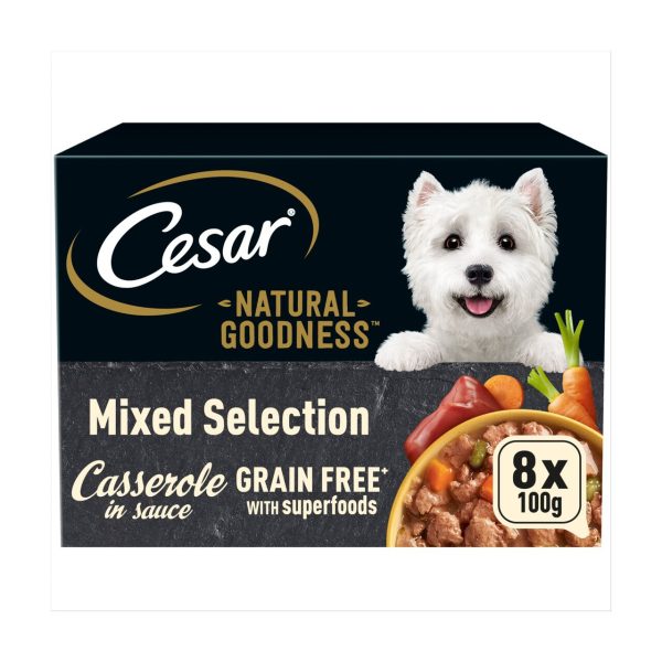 Cesar Natural Goodness Mixed Selection In Gravy