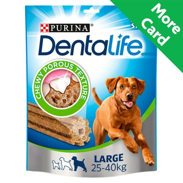 Dentalife Large Dental Chicken Dog Chews 4 Sticks