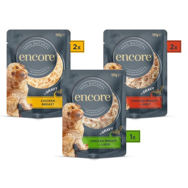 Encore Meat Selection In Gravy Pouches