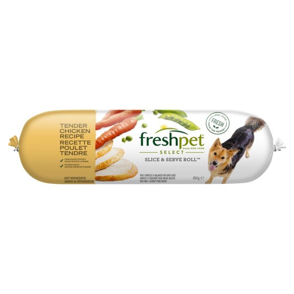 Freshpet Tender Chicken Recipe With Garden Vegetables For Dogs