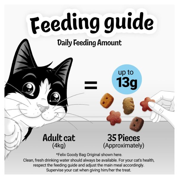 Felix Goody Bag Cat Treats Mixed Grill