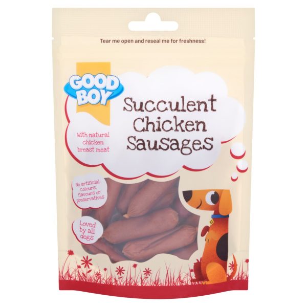 Good Boy Chicken Sausages Dog Treats