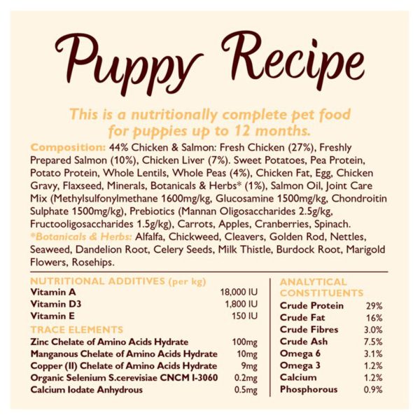 Lily's Kitchen Chicken & Salmon Dry Puppy Food