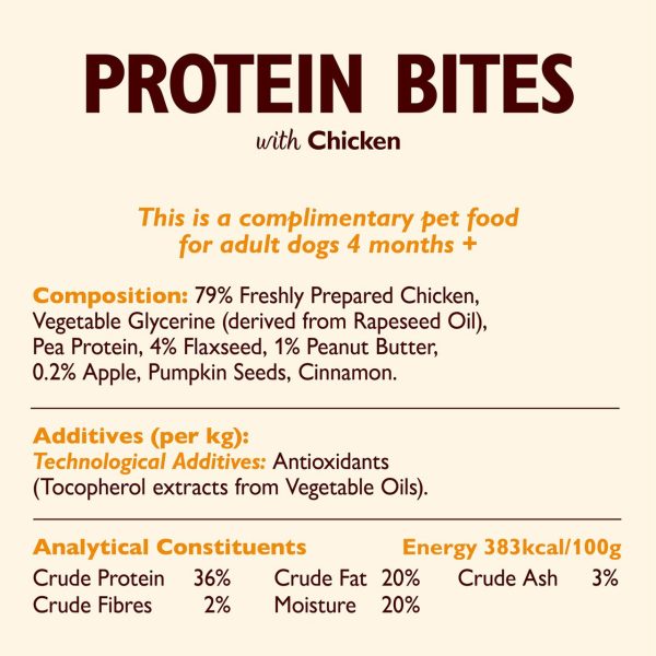 Lily's Kitchen Chicken Protein Bites For Dogs