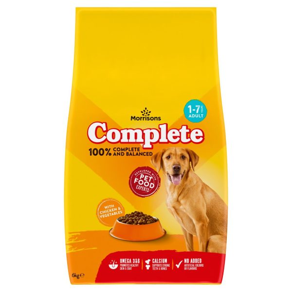 Complete Dog Food Chicken Veg & Rice