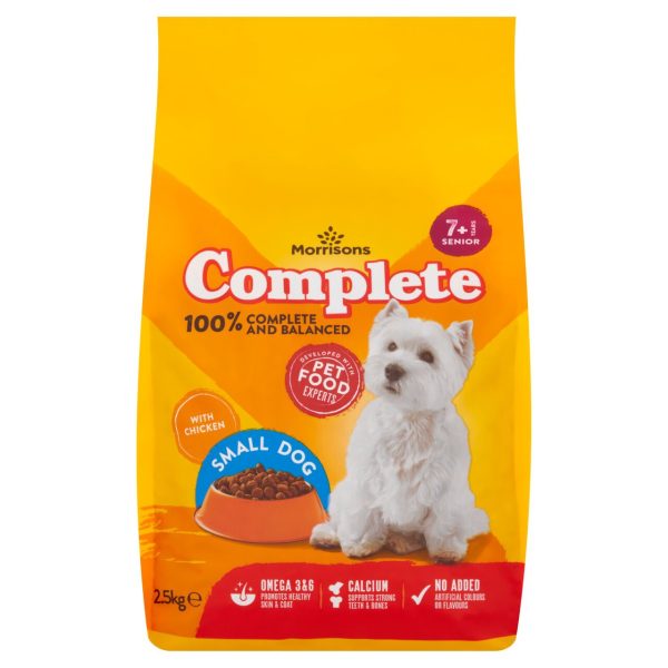 Complete Senior Small Dog Complete Dry Food With Chicken