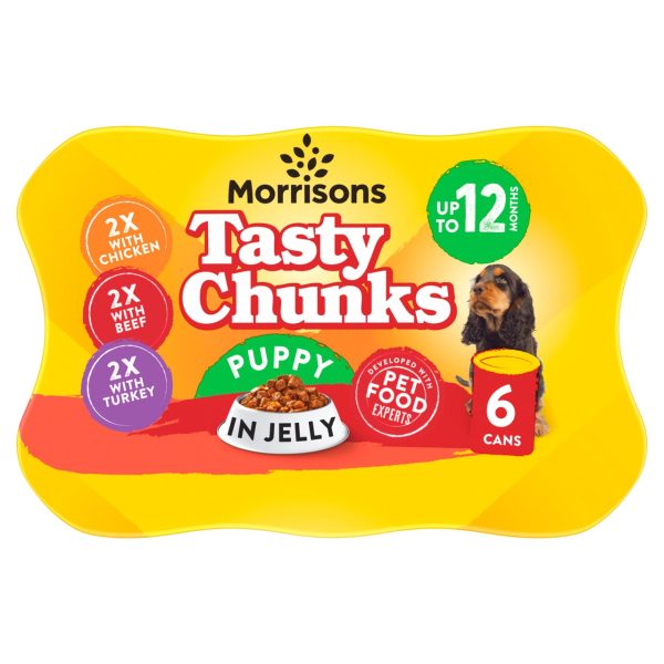 Puppy Food Meat Chunks In Jelly