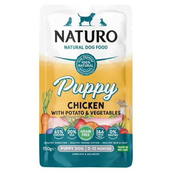 Naturo Puppy Grain Free Chicken Pouch