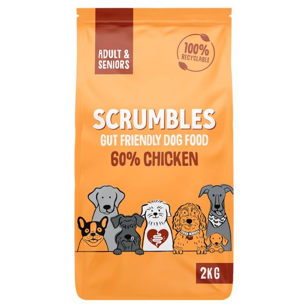 Scrumbles Dry Dog Adult & Seniors Chicken