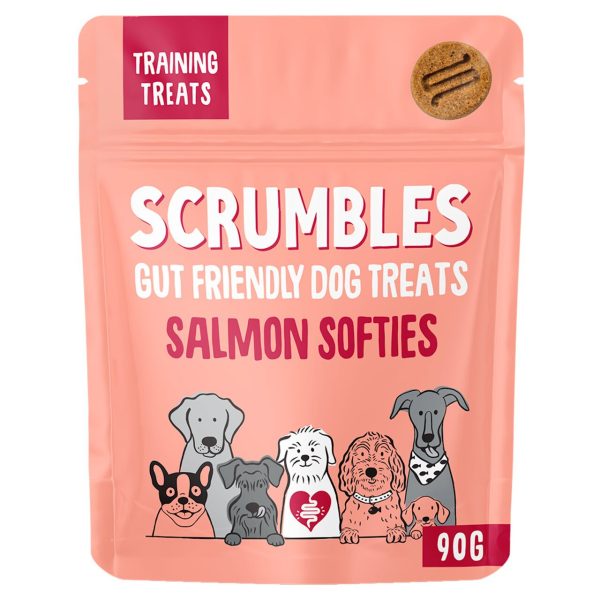 Scrumbles Softies Training Treats For Dogs Salmon