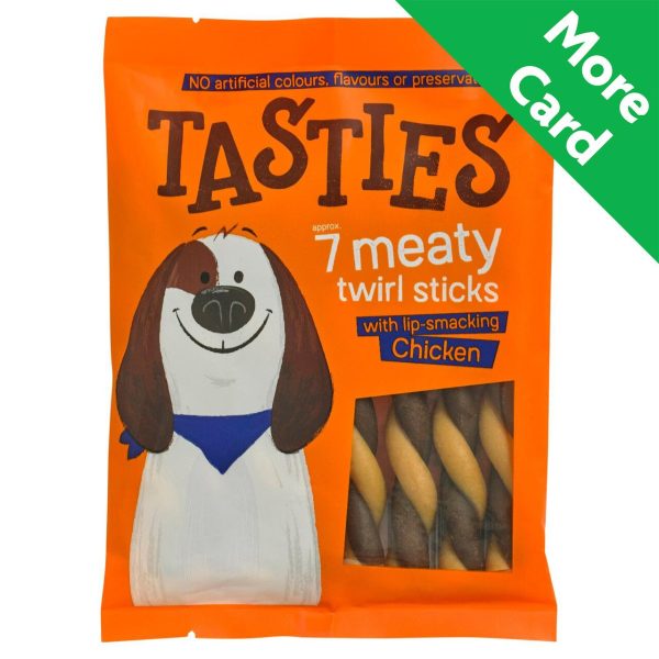 Tasties Meaty Twirl Sticks Chicken