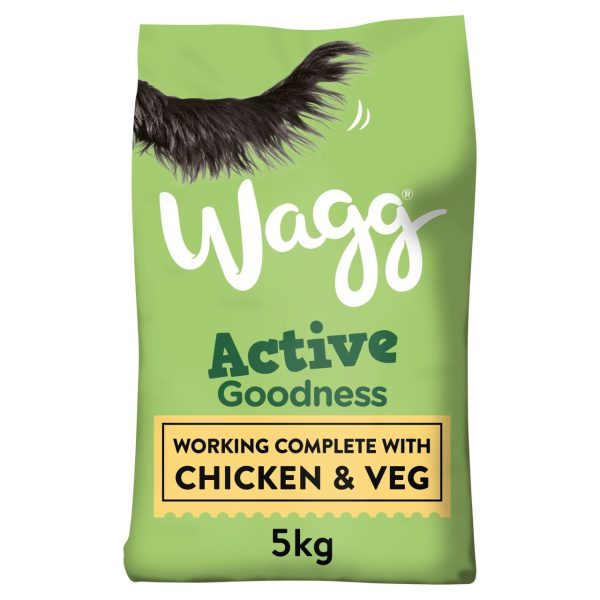 Wagg Active Goodness Complete Rich in Chicken & Veg Dry Adult Dog Food