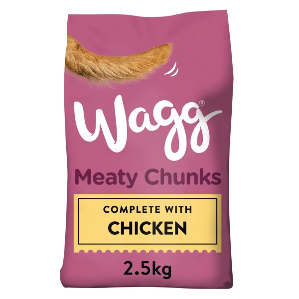 Wagg Moist Meaty Chunks Chicken Dry Adult Dog Food