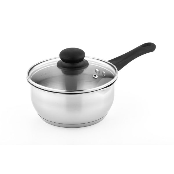 Nutmeg Home Stainless Steel Saucepan 16cm