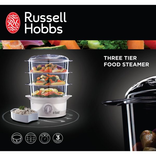 Russell Hobbs 3 Tier Steamer 21140