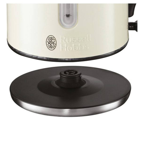 Russell Hobbs Stainless Steel Quiet Boil Kettle Cream 20461