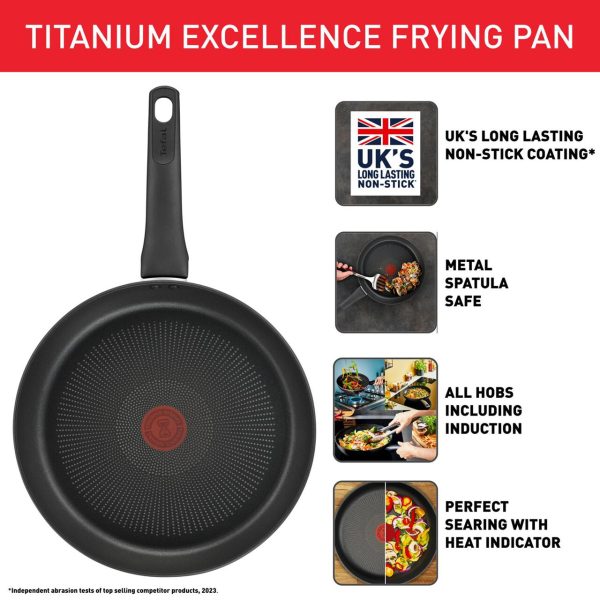 Tefal Titanium Excellence Frying Pan 32cm