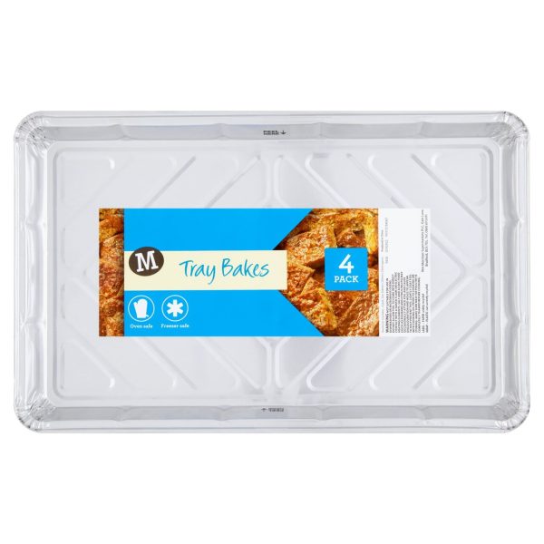 Foil Tray Bakes Pack Of 4