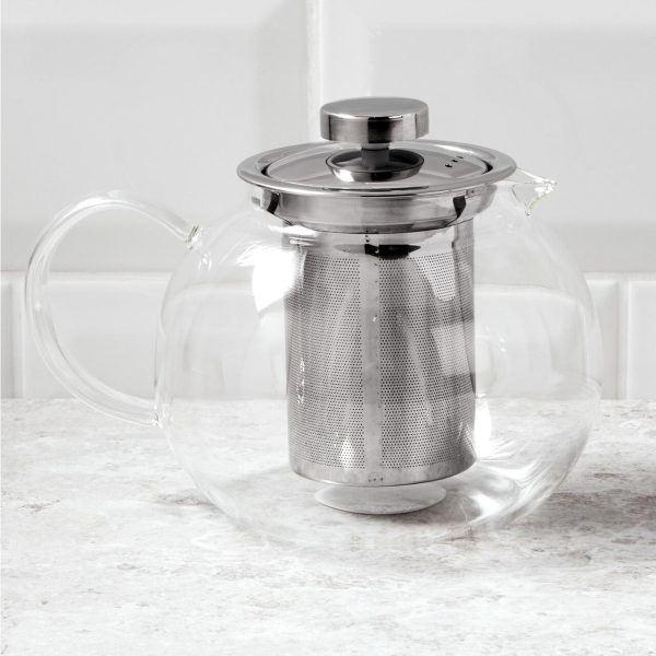 Glass Teapot With Tea Infuser