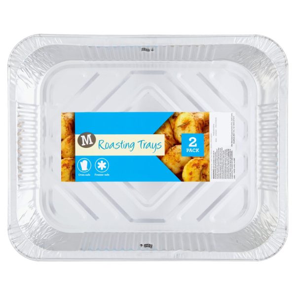 Small Roasting Trays Pack Of 2