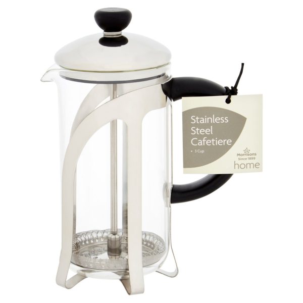 Stainless Steel 3 Cup Cafetiere