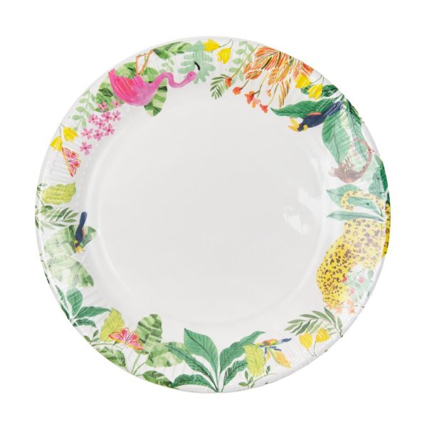 Nutmeg Home Jungle Menagerie Plates 23Cm