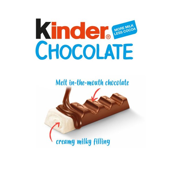 Kinder Chocolate Small Snack Bars Multipack