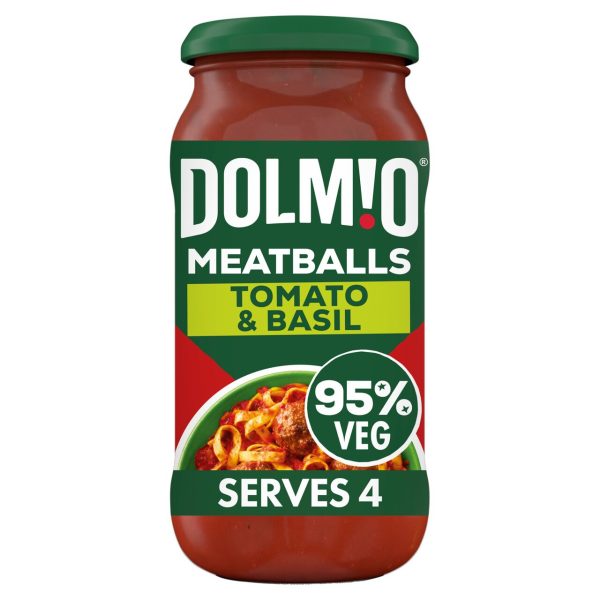 Dolmio Bolognese Meatball Tomato and Basil Pasta Sauce