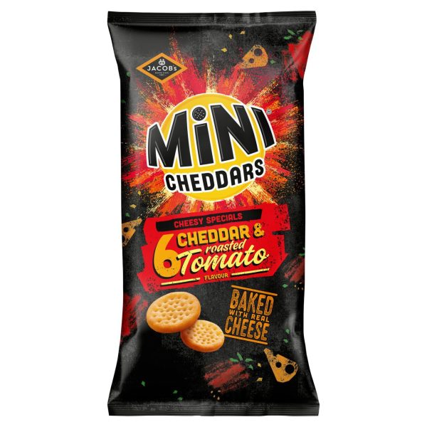 Jacob's Mini Cheddars Roasted Tomato Multipack