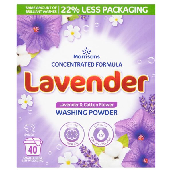 Bio Lavender Laundry Powder 40 Washes