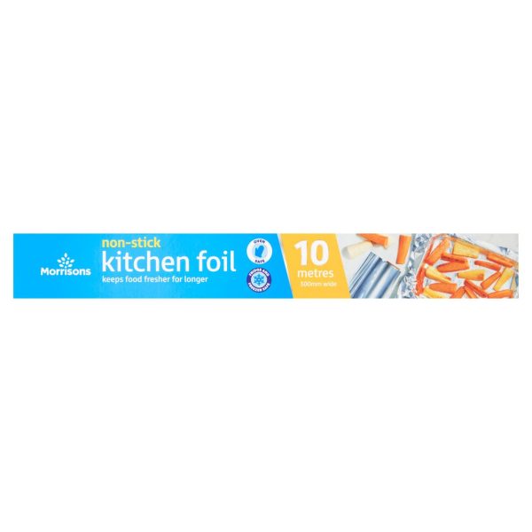 Kitchen Foil Non-Stick Wide 10m