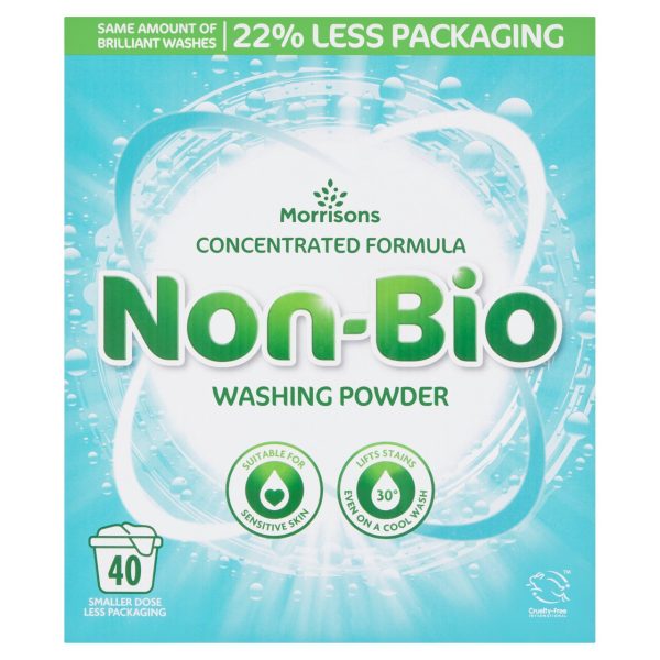 Non Bio Laundry Powder 40 Washes