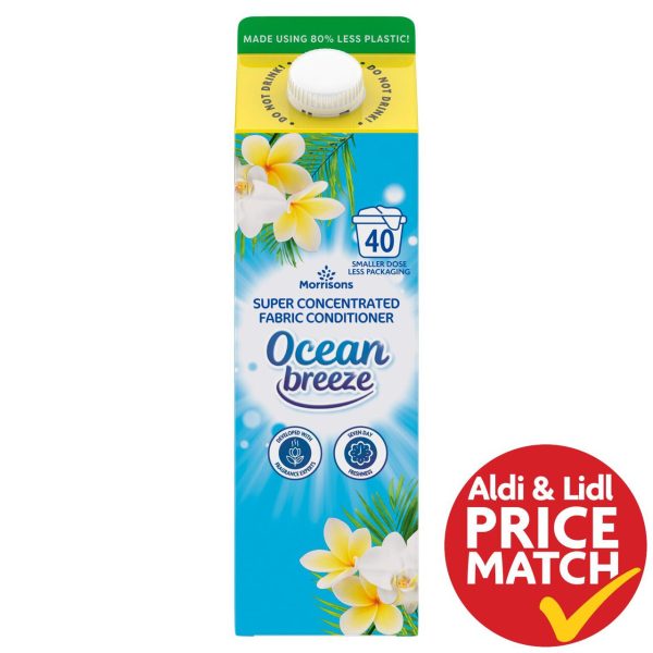 Ocean Breeze Fabric Conditioner 40 Washes