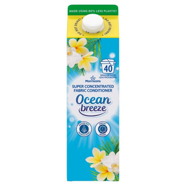 Ocean Breeze Fabric Conditioner 40 Washes