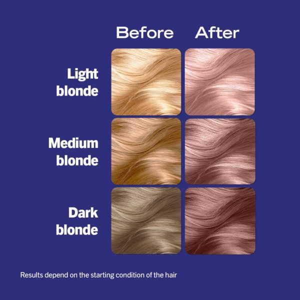 Schwarzkopf LIVE Lightener + Twist Permanent Pink Hair Dye 101 Cool Rose