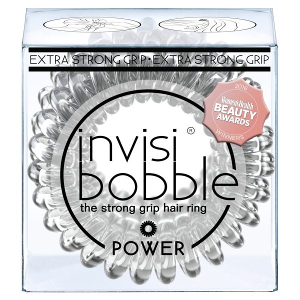 Invisibobble Power Crystal Clear Hair Ties