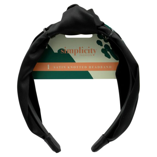 Simplicity Satin Knotted Headband